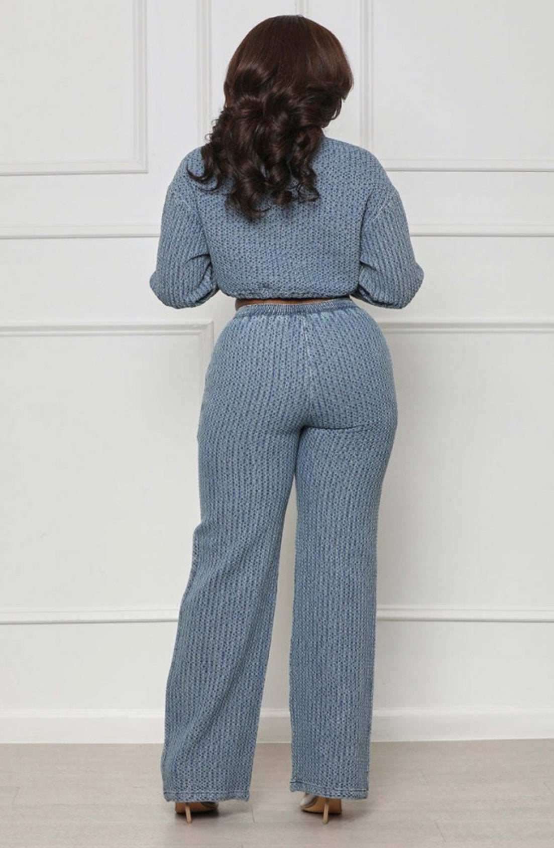 Halle Denim Set